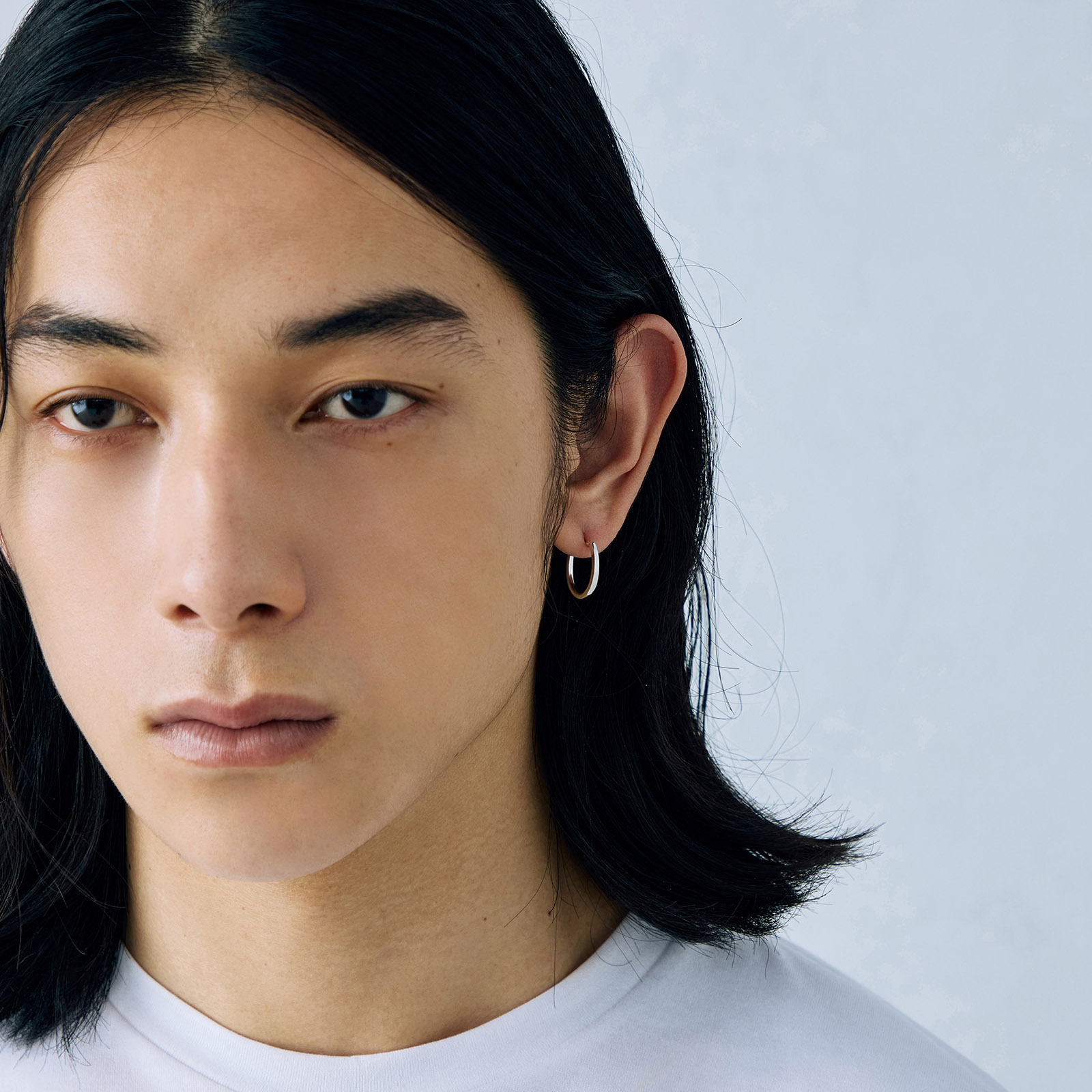 SYMPATHY OF SOUL（シンパシーオブソウル） Plain Hoop Pierce - M