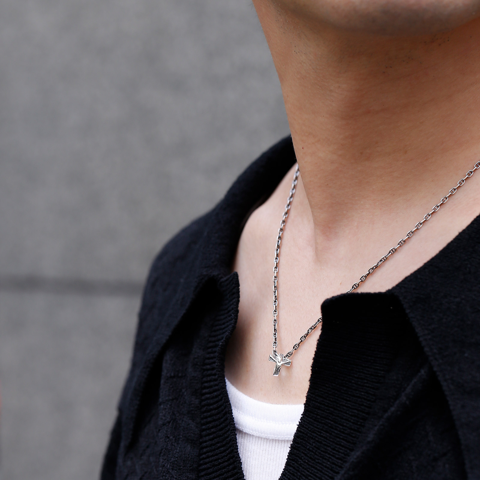 SYMPATHY OF SOUL（シンパシーオブソウル） Cross Necklace（クロス