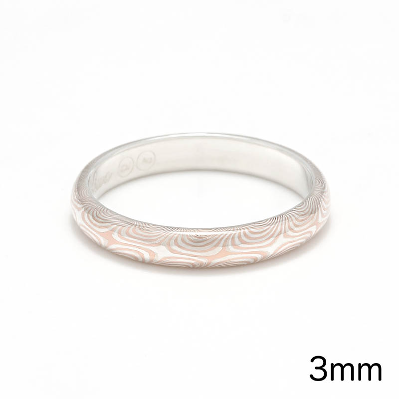 Suman Dhakhwa（スーマンダックワ） Star Pattern MOKUME Round Ring