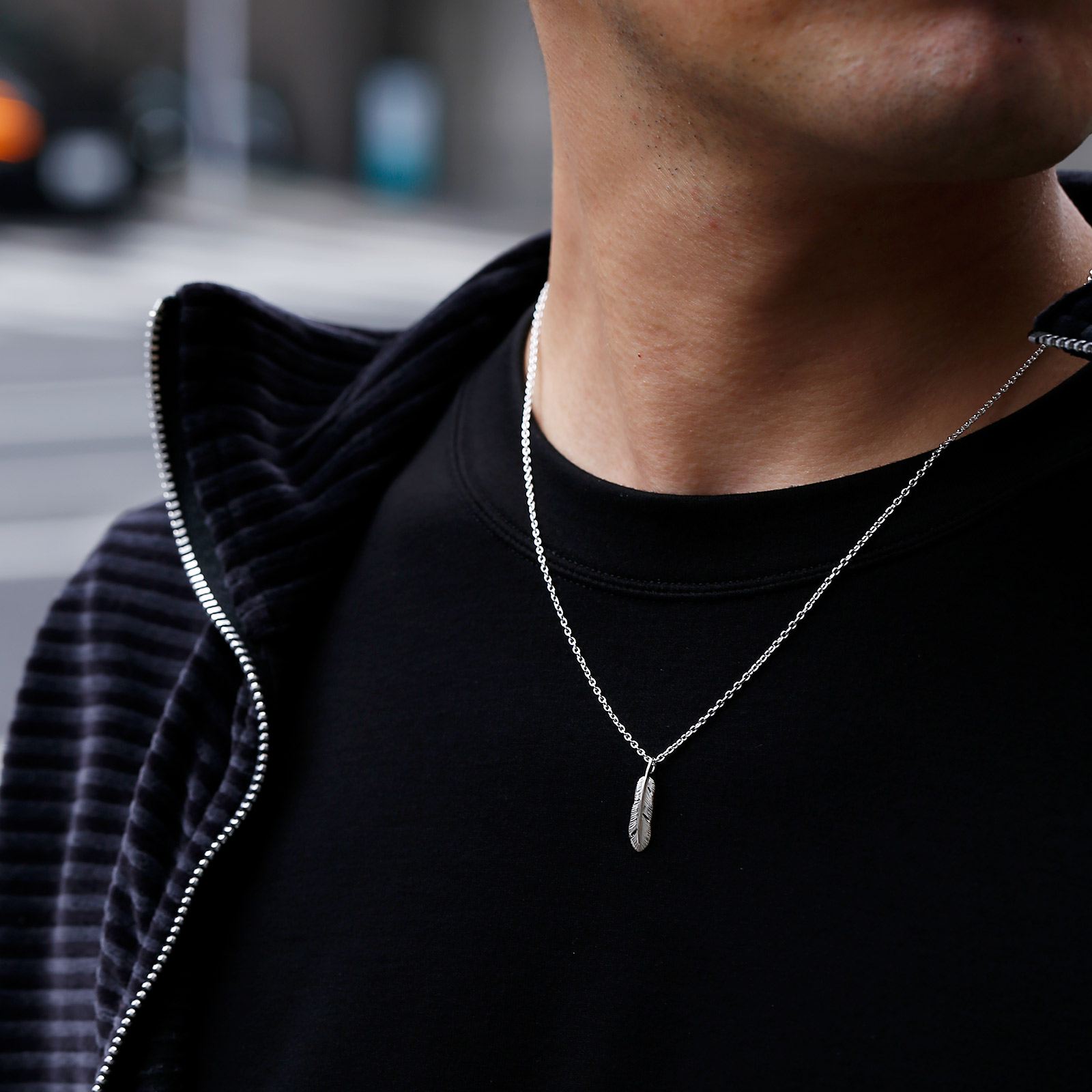 SYMPATHY OF SOUL（シンパシーオブソウル） Small Feather Charm