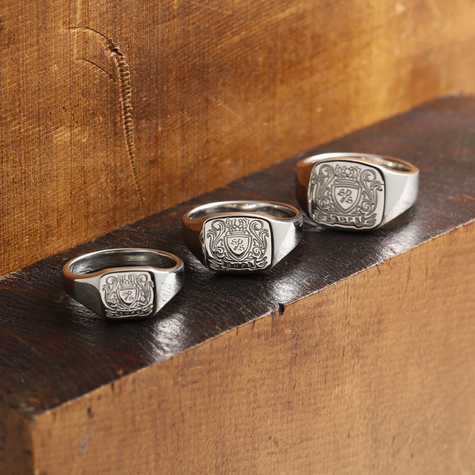 SYMPATHY OF SOUL（シンパシーオブソウル） Small Signet Ring