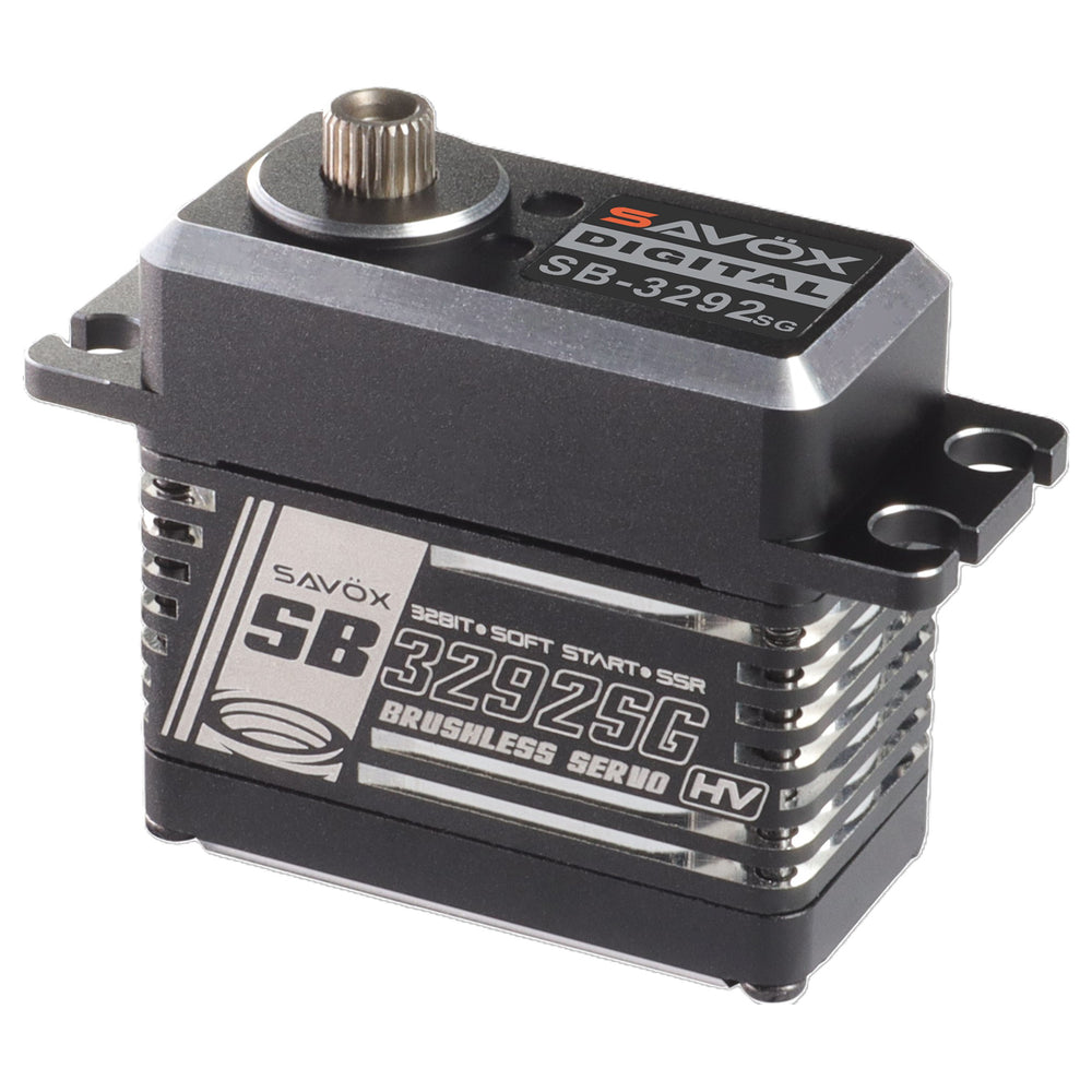 High Torque, High Voltage Brushless Servo, Black, 0.07se – Savox USA