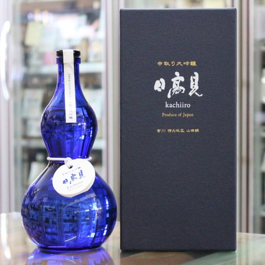 日本酒 日高見 ひたかみ 中取り 大吟醸 勝色 ひょうたんボトル 720ml