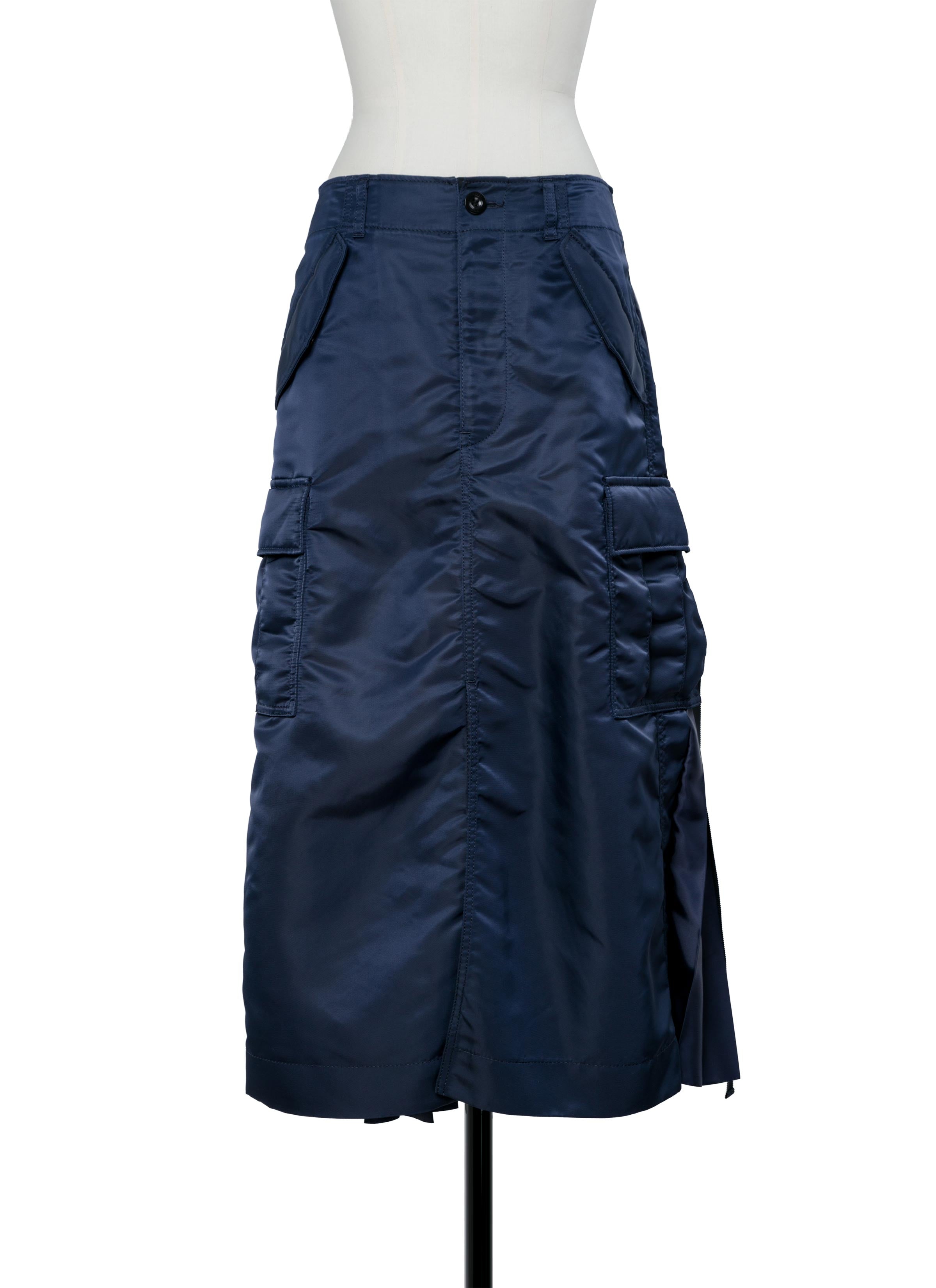 Nylon Twill Skirt | sacai Official Store サカイ オフィシャル
