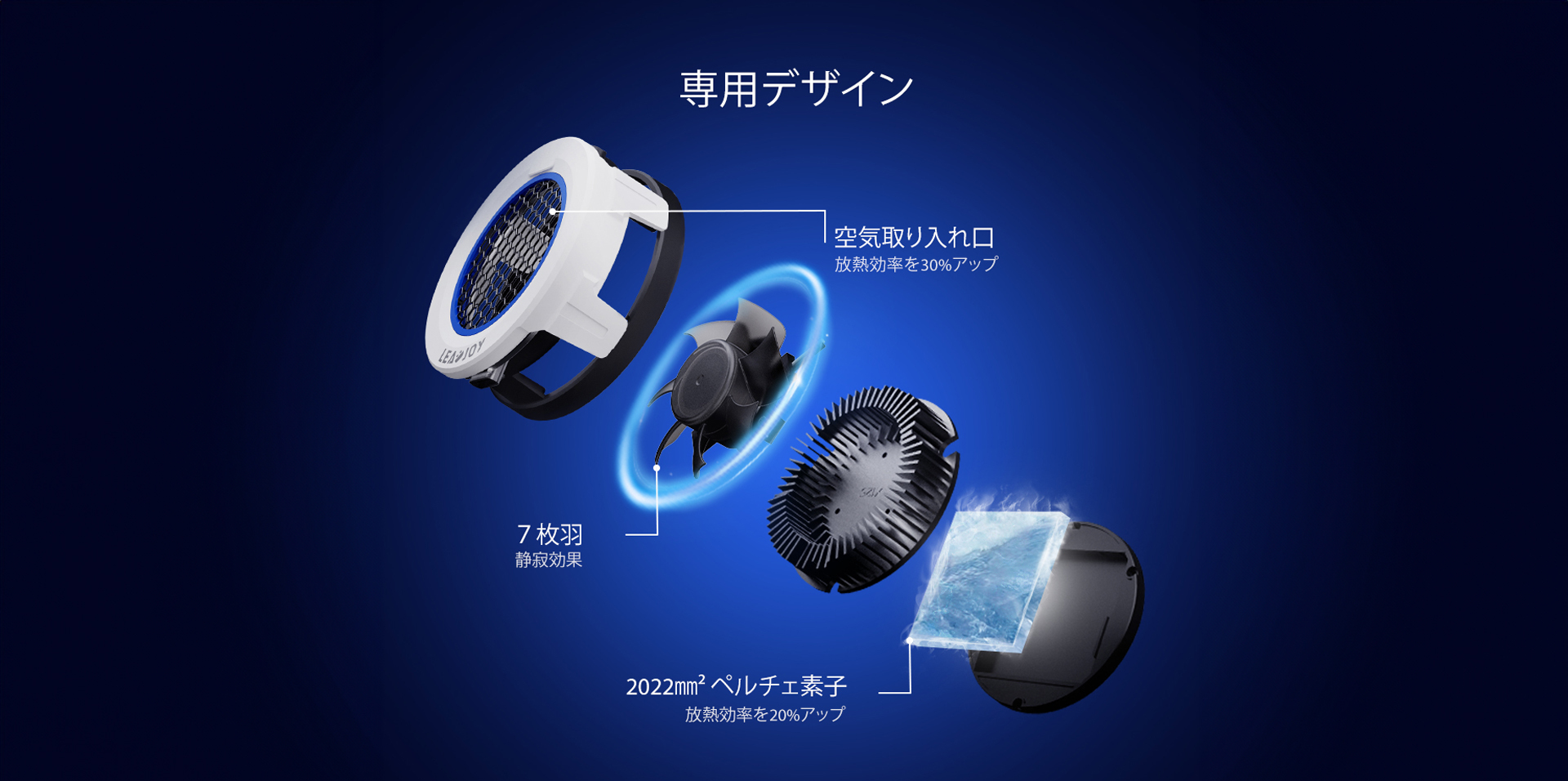 Lead Joy Hurricane の製品ページ