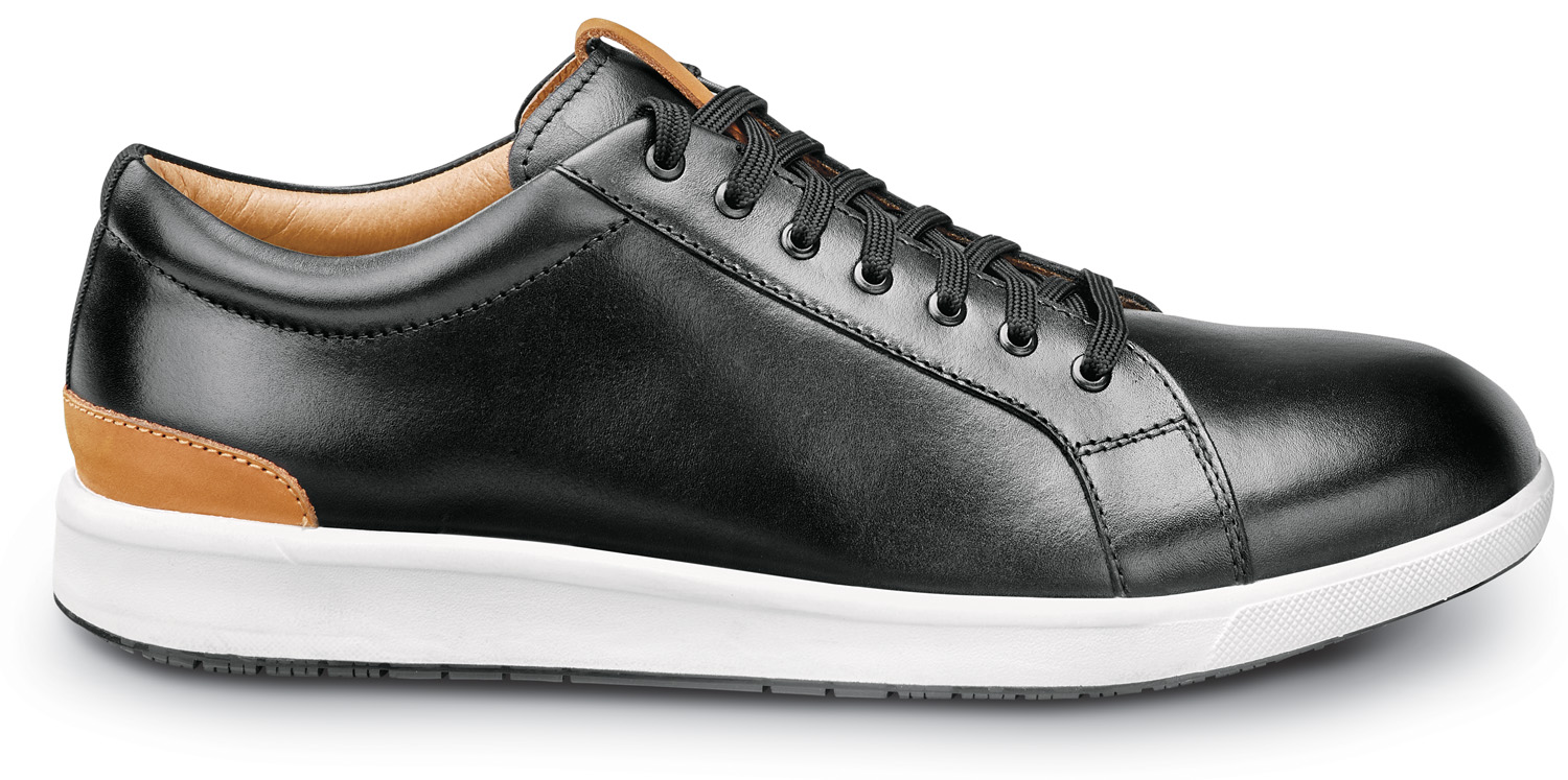 Male Florsheim Men's Black Crossover Work MaxTRAX® Steel Toe Dress