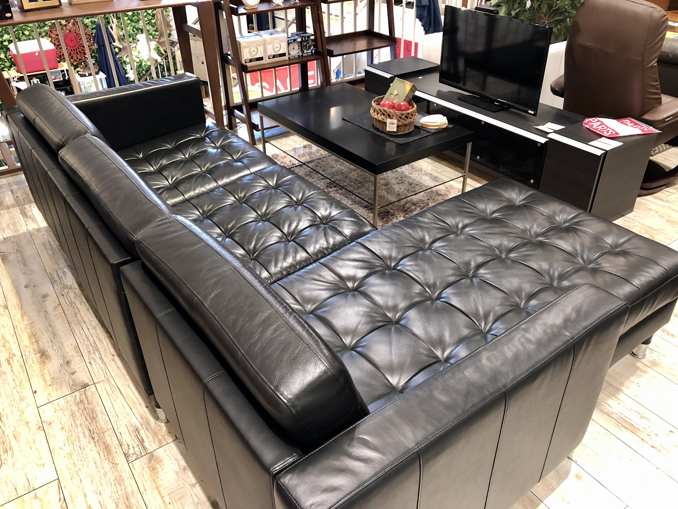 IKEA LANDSKRONA / ランズクローナ 3人掛けソファ 寝椅子付き 買取しま