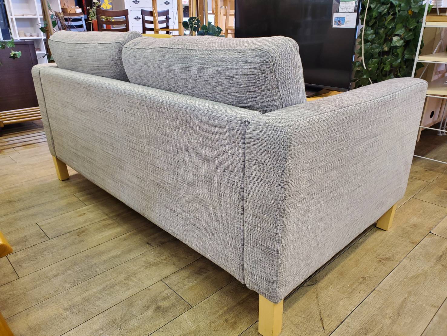 ☆モデルルーム展示品 IKEA イケア 2シーターソファ KARLSTAD カルルス