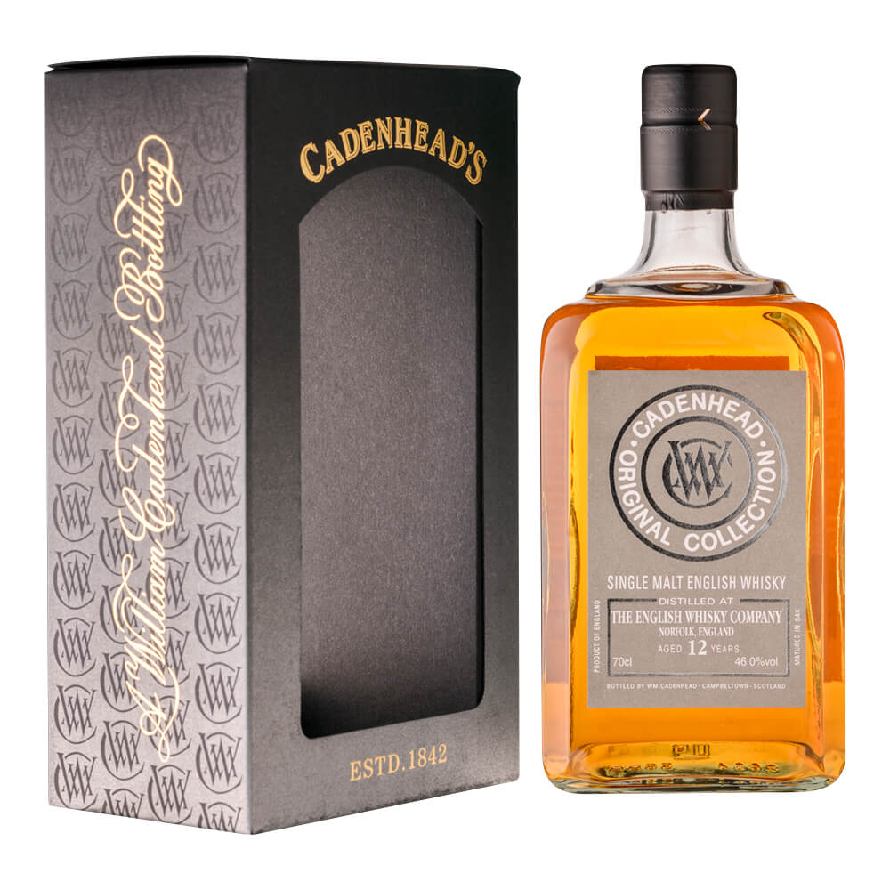 ザ・イングリッシュウイスキー12年 46% 700ML CADEN HEAD`S ORIGINAL