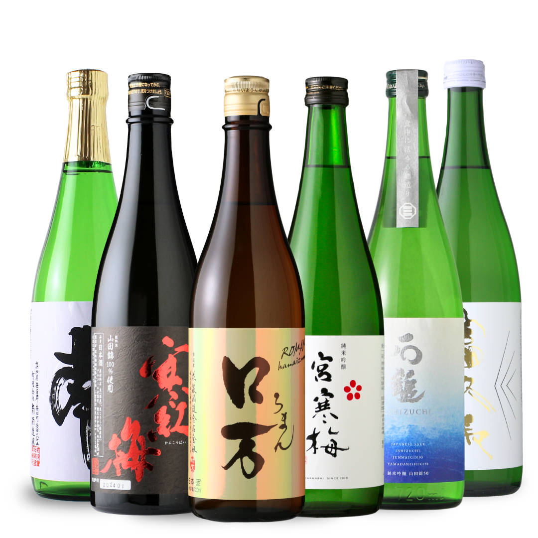 日本酒 純米吟醸 家飲みセット 720ml 6本セット（送料無料 飲み比べ ロ