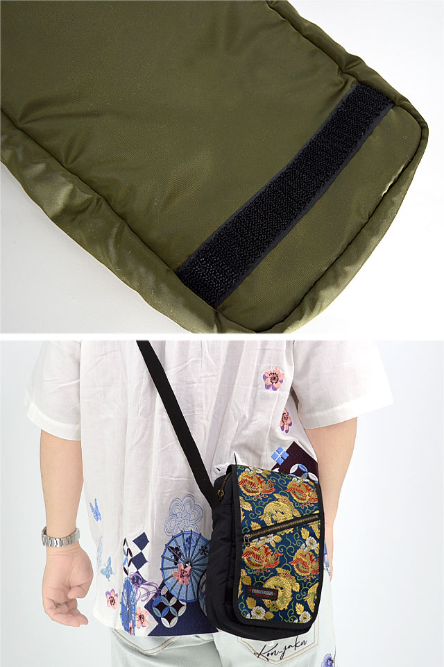 和柄かぶせショルダーバッグ CHIGIRI CHS58-1182 チギリ ちぎり 和柄
