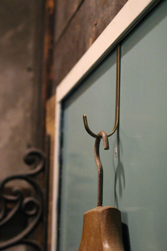 u)アイアンドアフック/ドアの上部に簡単設置で上着や鞄をかける収納に