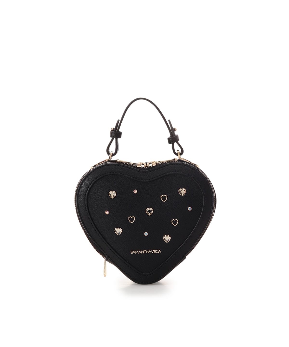 ハート型ショルダーバッグ(FREE ブラック): SAMANTHAVEGAサマンサ