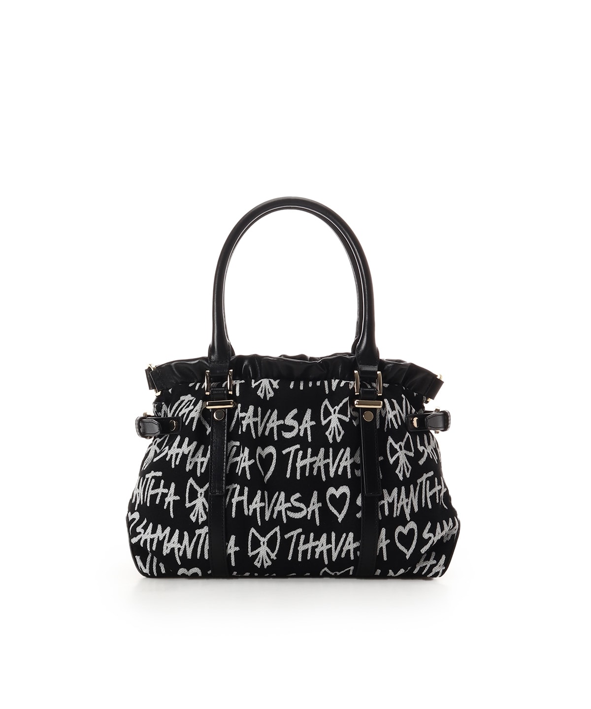 スクリッタ柄 サマンサ ルプリュ・ミニョン ハンドバッグ[Revival