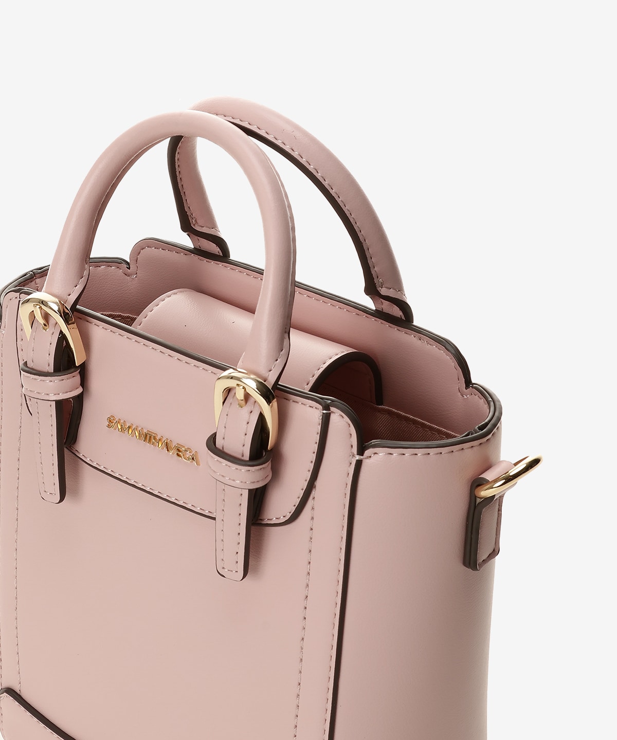 ベルトモチーフミニショルダーバッグ(FREE ピンク): SAMANTHAVEGA