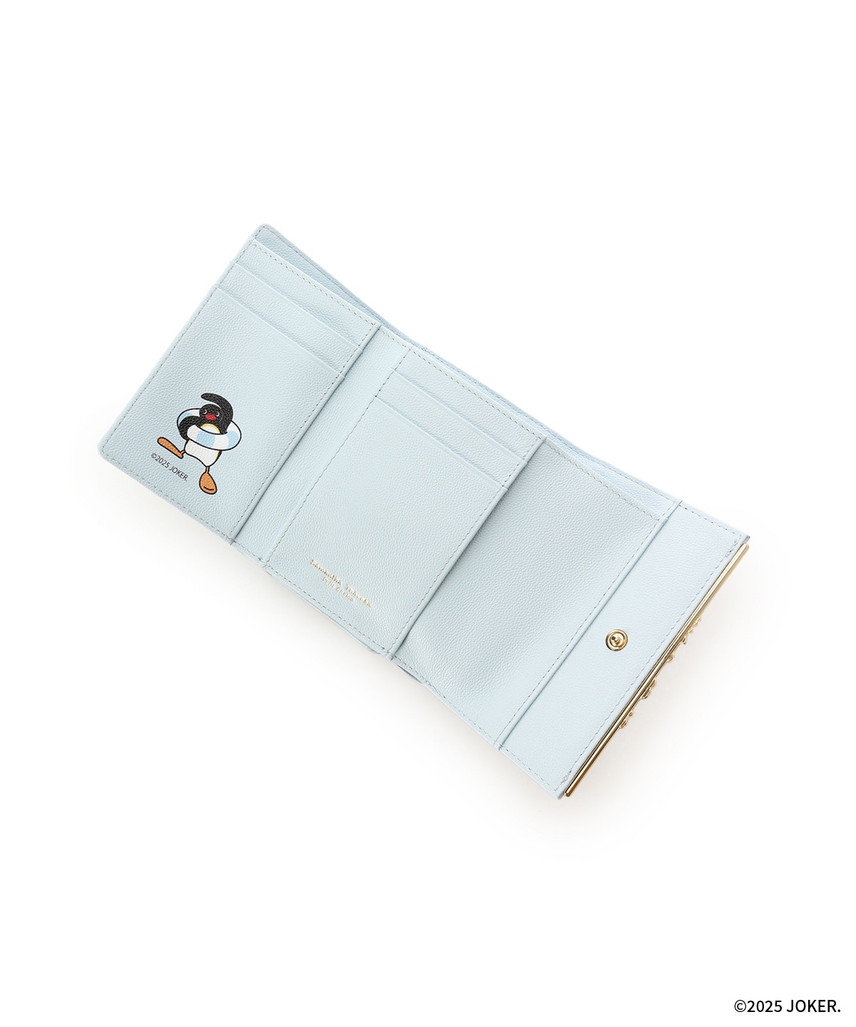 PINGU(TM)コレクション」 折財布(ピングー)(FREE ライトブルー