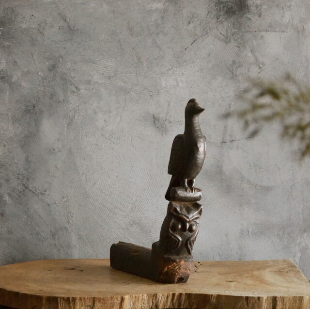 Antique Sam's Collection李朝 木製雑像 チャプサン 木俑 モグ