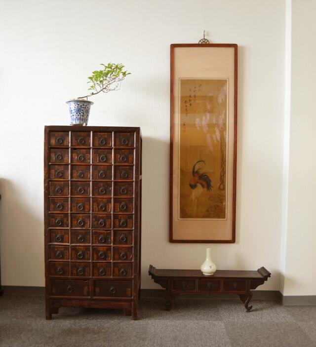 李朝家具 薬箪笥 薬ダンス 韓国アンティーク家具 Antique Sam's Collection