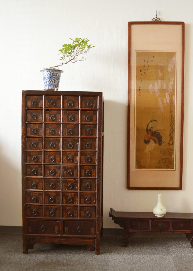李朝家具 薬箪笥 薬ダンス 韓国アンティーク家具 Antique Sam's Collection