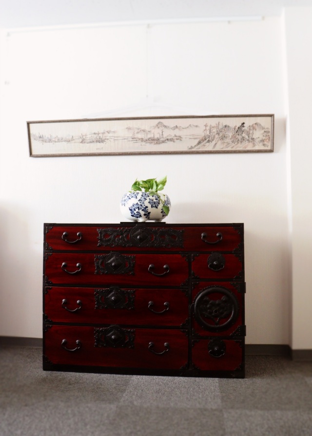 仙台箪笥 時代箪笥 整理箪笥 衣装箪笥 幅約1200mm 和箪笥 送料込み