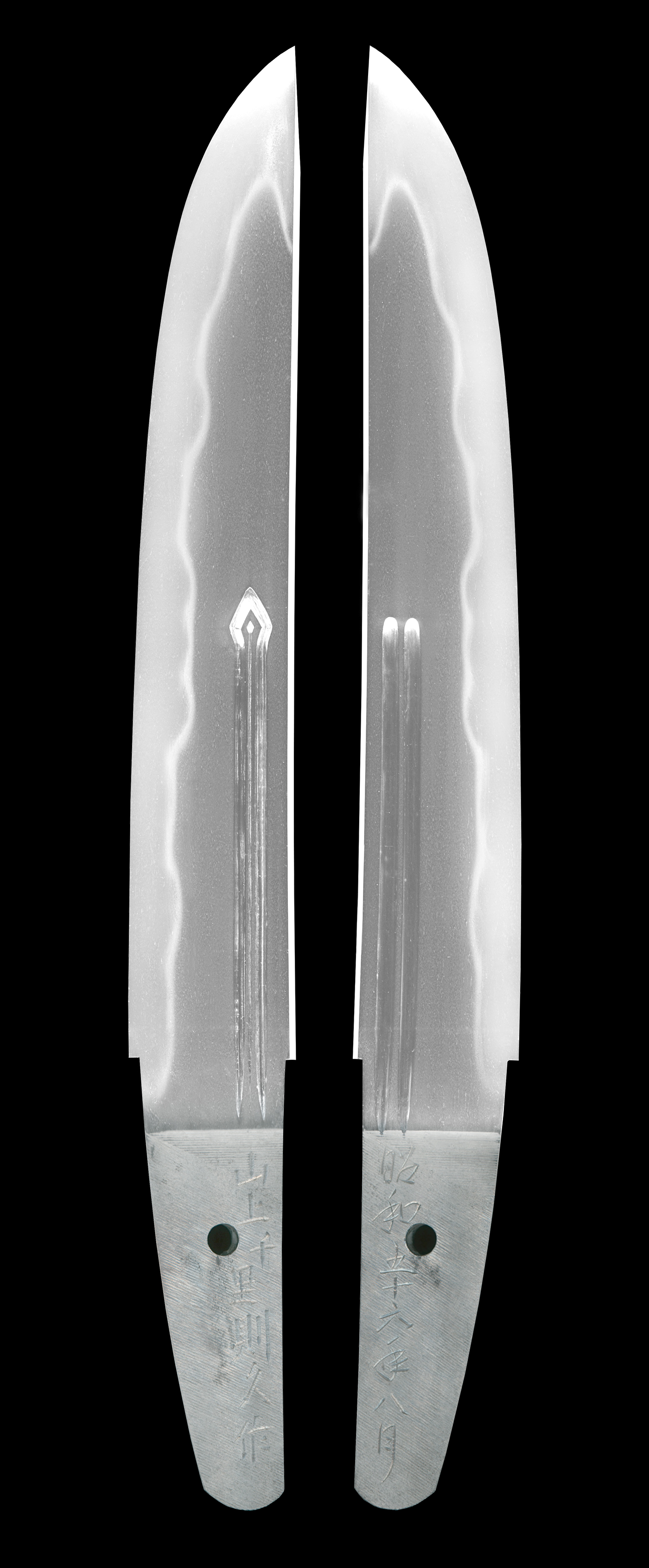 短刀 山上千里則久作 昭和五十六年八月(包丁正宗写し) Tantou