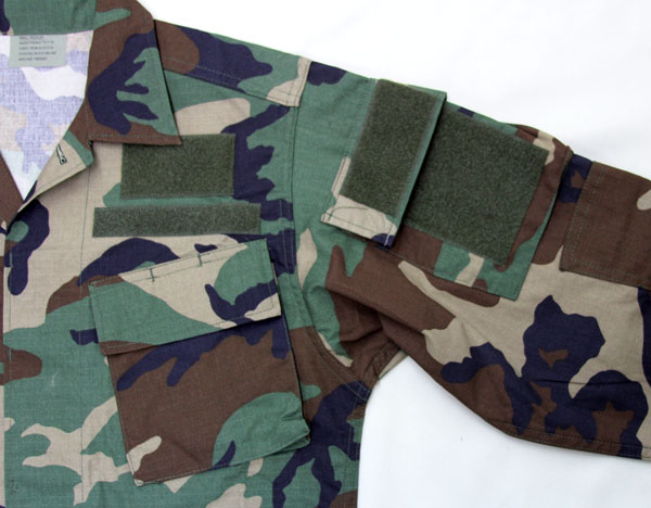 S＆Graf / 【1113】US. 特殊部隊仕様BDU上下セット ウッドランドカモ M