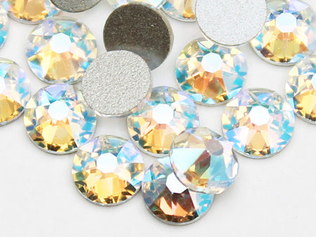 スワロフスキー ライトシャムシマー-#2058 4-ラインストーン