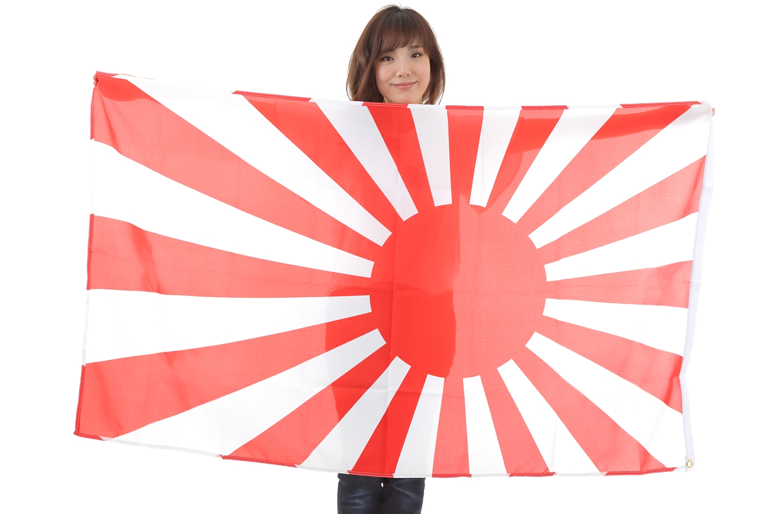 国旗 旭日旗 自衛艦旗 自衛隊グッズ 国旗 海上自衛隊 旭日旗 テトロン