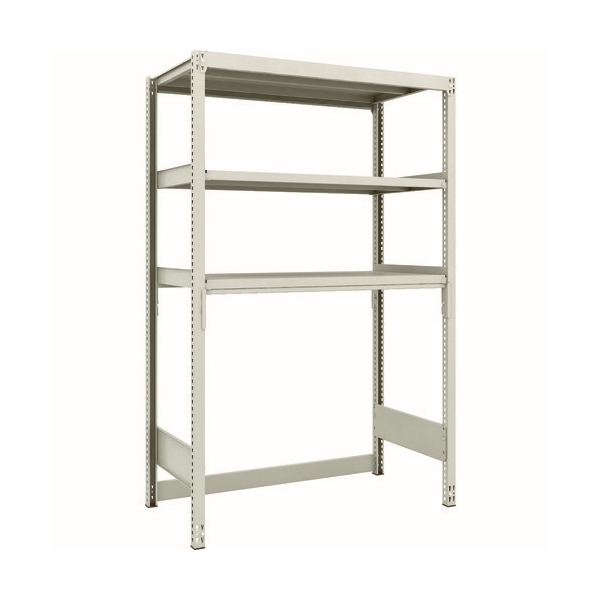 TRUSCO スチールラック M2型軽中量棚 下段開放型 1160X600XH1800 3段