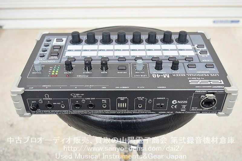 中古 ROLAND ローランド M-48 ライブパーソナルミキサー ｜中古音響