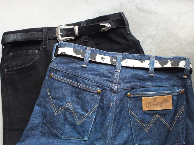 通販 アメカジ 札幌 ラングラー ヘアオンハイド ハラコ革 ウエスタン