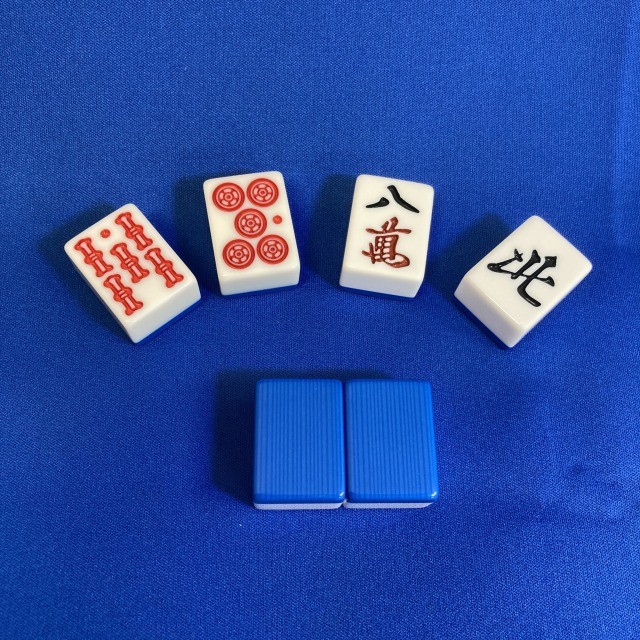 全自動麻雀卓用麻雀牌 アモスBSJ2スペア牌「青色」（AMOSレックス3