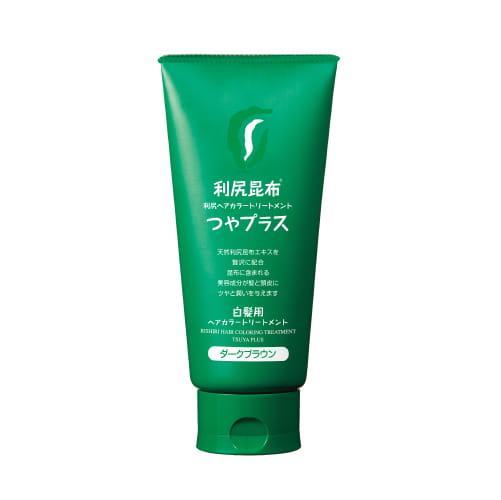 利尻昆布 白髪用 利尻炭酸 ヘアカラートリートメント 4本セット 自然派