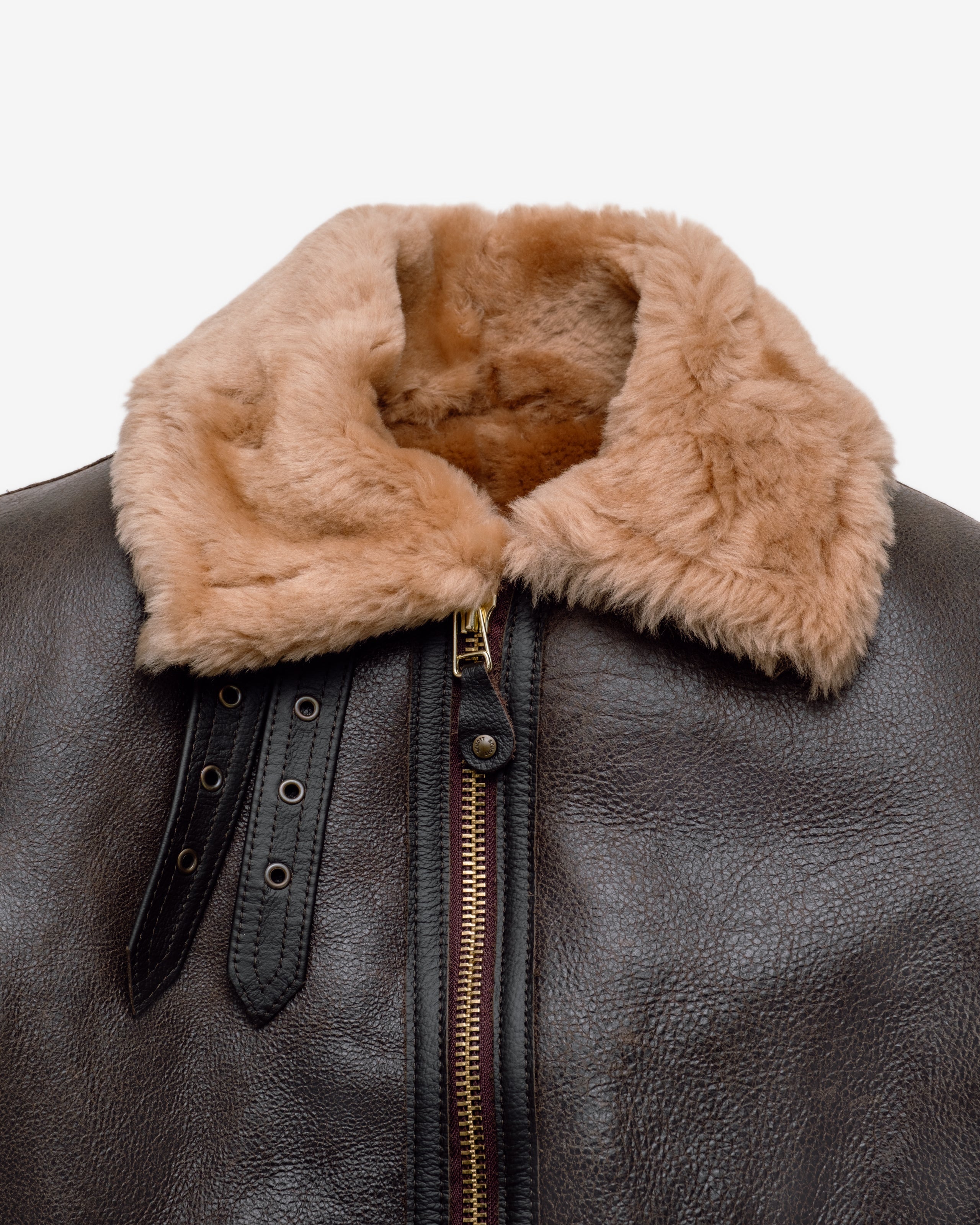 257S | Classic B-3 Sheepskin Bomber Jacket – Schott N.Y.C.