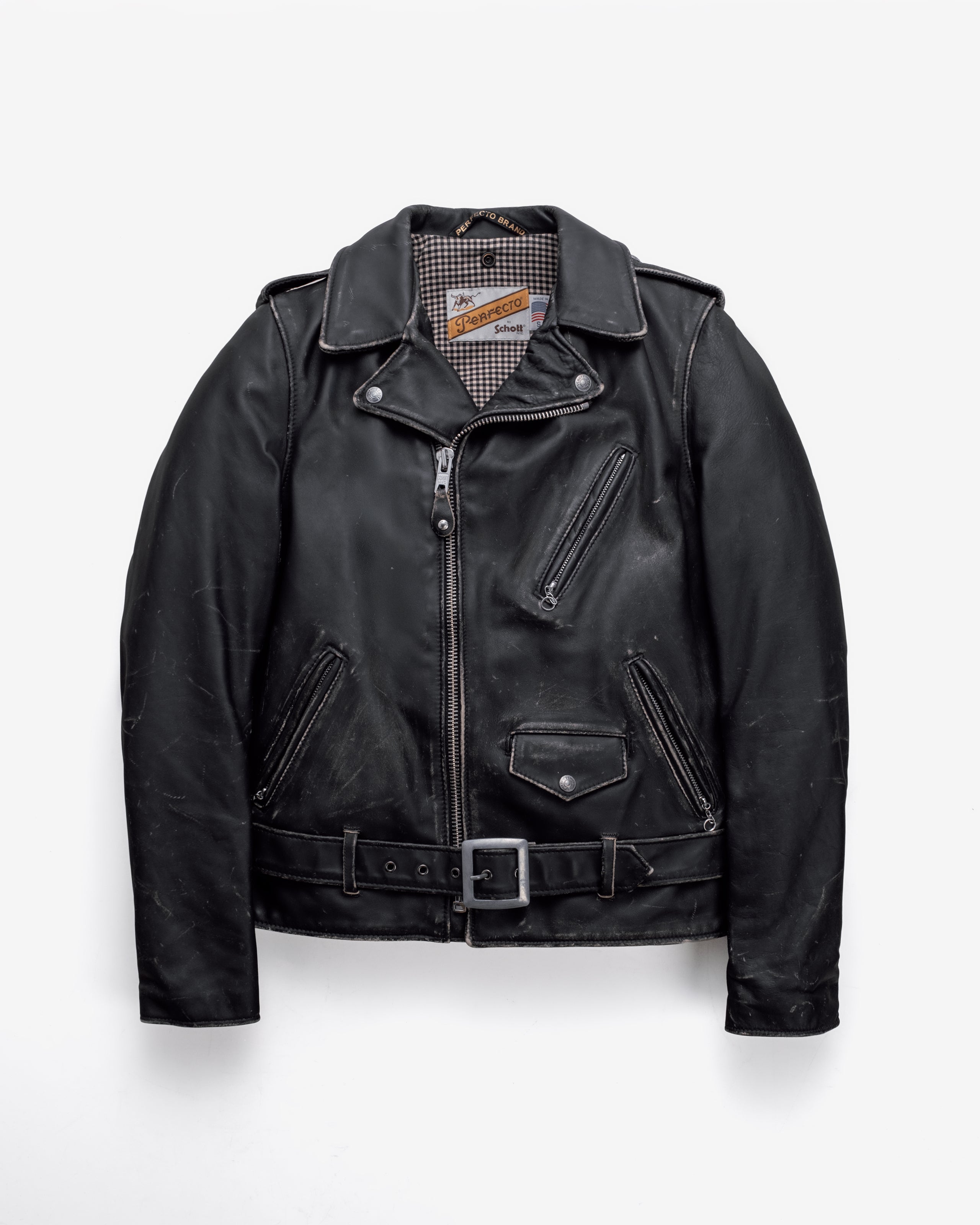 613S | Slim 'One Star' Perfecto® Motorcycle Jacket – Schott N.Y.C.