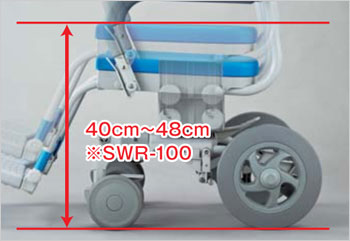 ウチエ シャワーラク シャワーキャリー・入浴用車椅子 | 介護・福祉