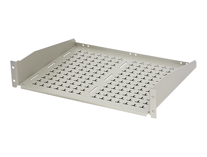 収納棚（アルミ製） RSEH シリーズ RSEH-2U35A-BWG｜19インチラック