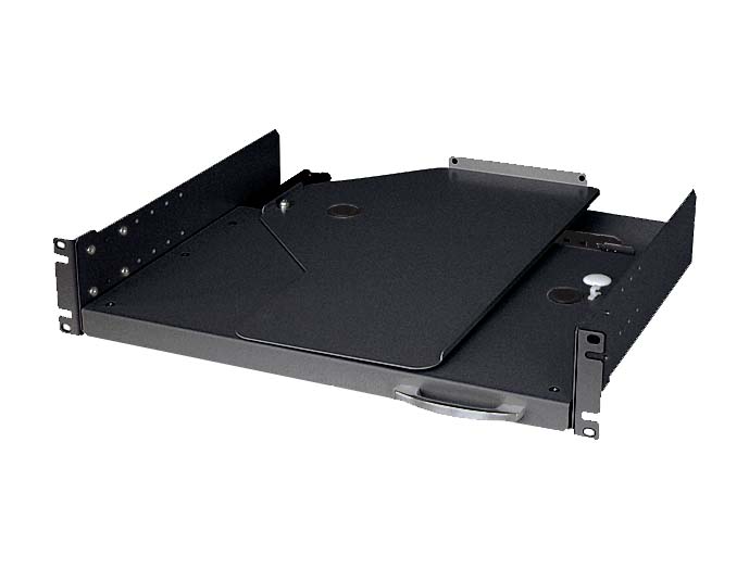 自転式キーボードテーブル RAKT シリーズ RAKT-0845RN1｜19インチ