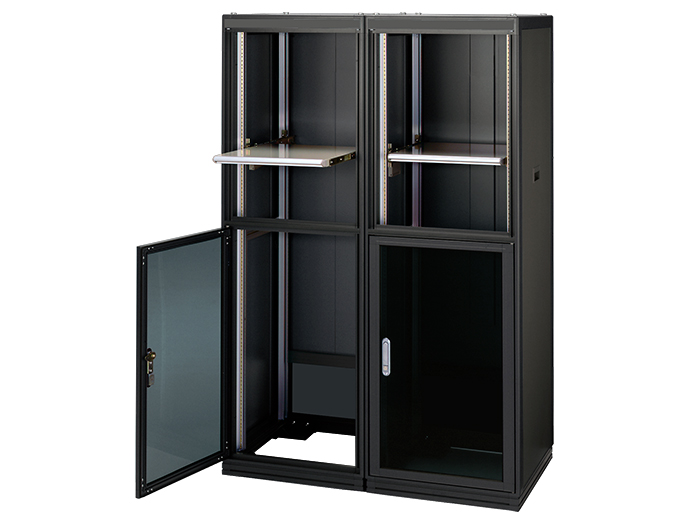 キャビネットラック FDC シリーズ FDC-2000-650W｜19インチラック