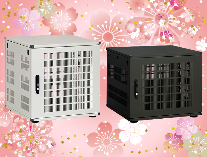 小型ラック SKR シリーズ SKR-12U6060VB｜19インチラック｜摂津金属