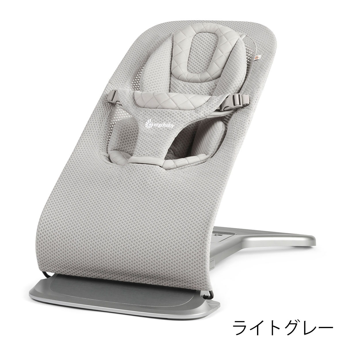 ErgoBaby EVOLVE エボルブ バウンサー メッシュ ライトグレー