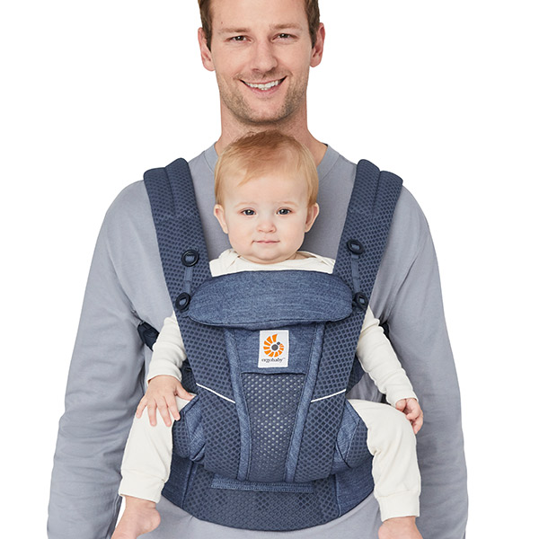 ErgoBabyCarrier オムニ ブリーズ SG ヘザードデニムブルー【OMNI Breeze】
