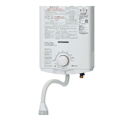 NORITZ 湯沸かし器 ダイヤル式 ホース付き NORITZ 湯沸かし器 ダイヤル