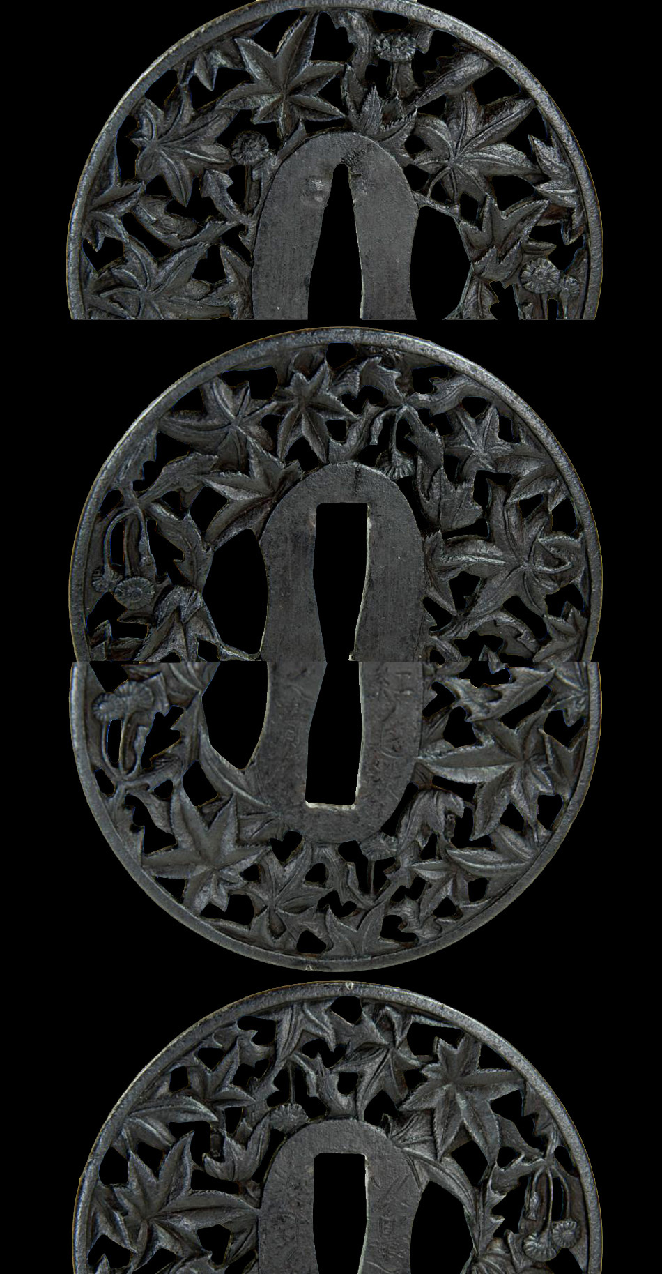 鍔 以紅毛鉄 (TU-098075)｜刀・日本刀の販売なら日本刀専門店の【銀座