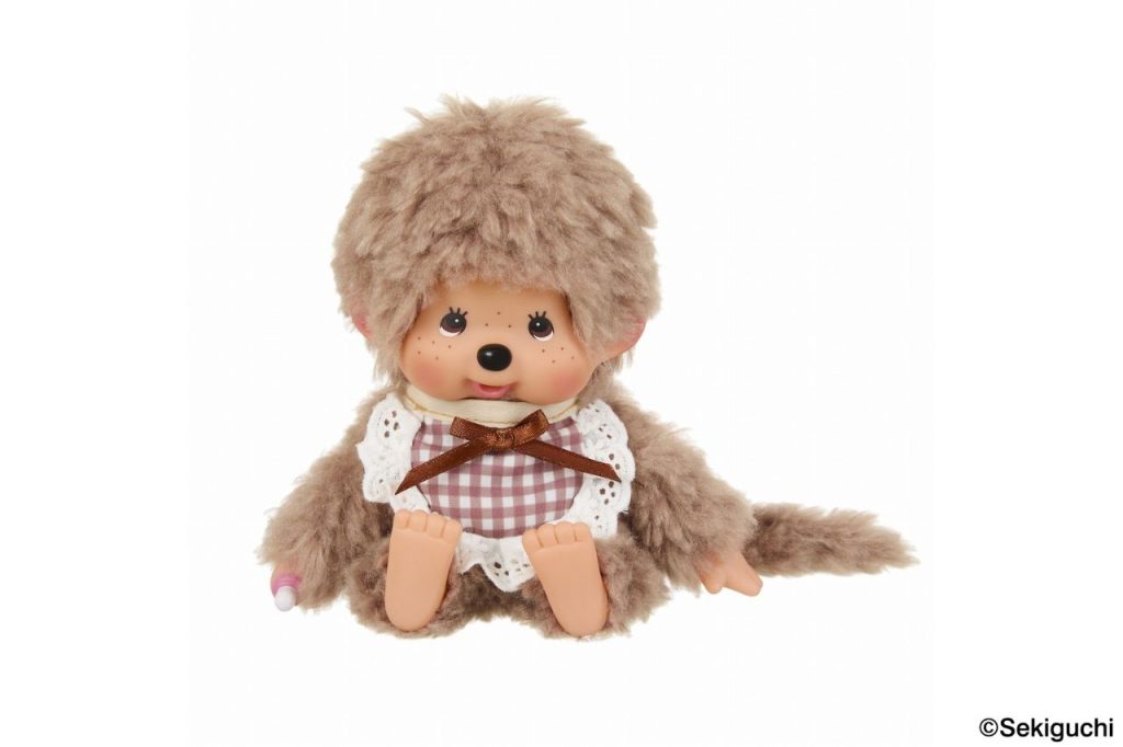 モンチッチ】もこもこスウィートブラウン モンチッチ ブラウン/ピンク