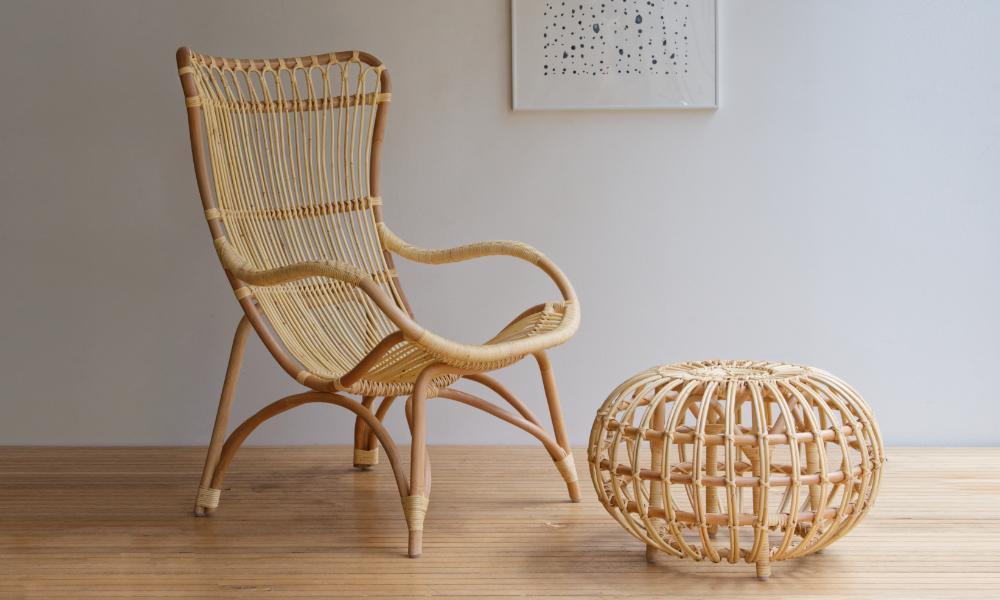 ラタン ラウンジチェア / モネSika・Design（シカ・デザイン） | 公式