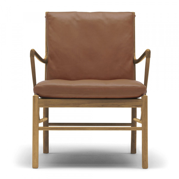 OW149 コロニアルチェア / ウォルナット材 オイル仕上げ THOR307Carl