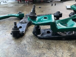 ムーヴラテ】延長ロアアーム取り付け/ムーヴやタントの部品が取り付け