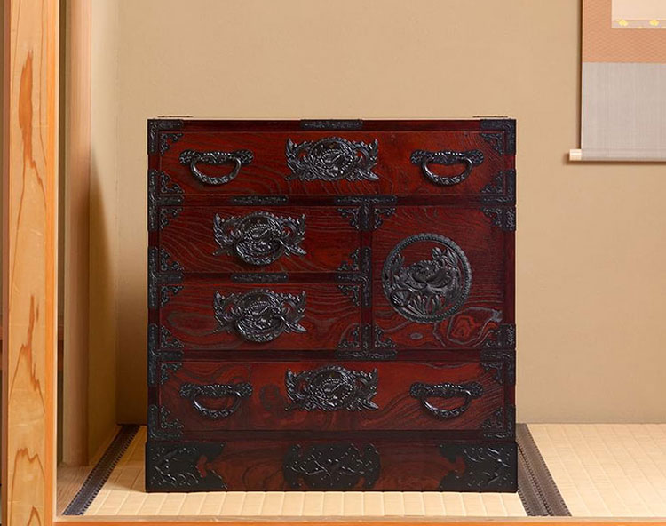 ピックアップアイテム】からくり帳箪笥85 KC-110 | 仙台箪笥専門店 欅