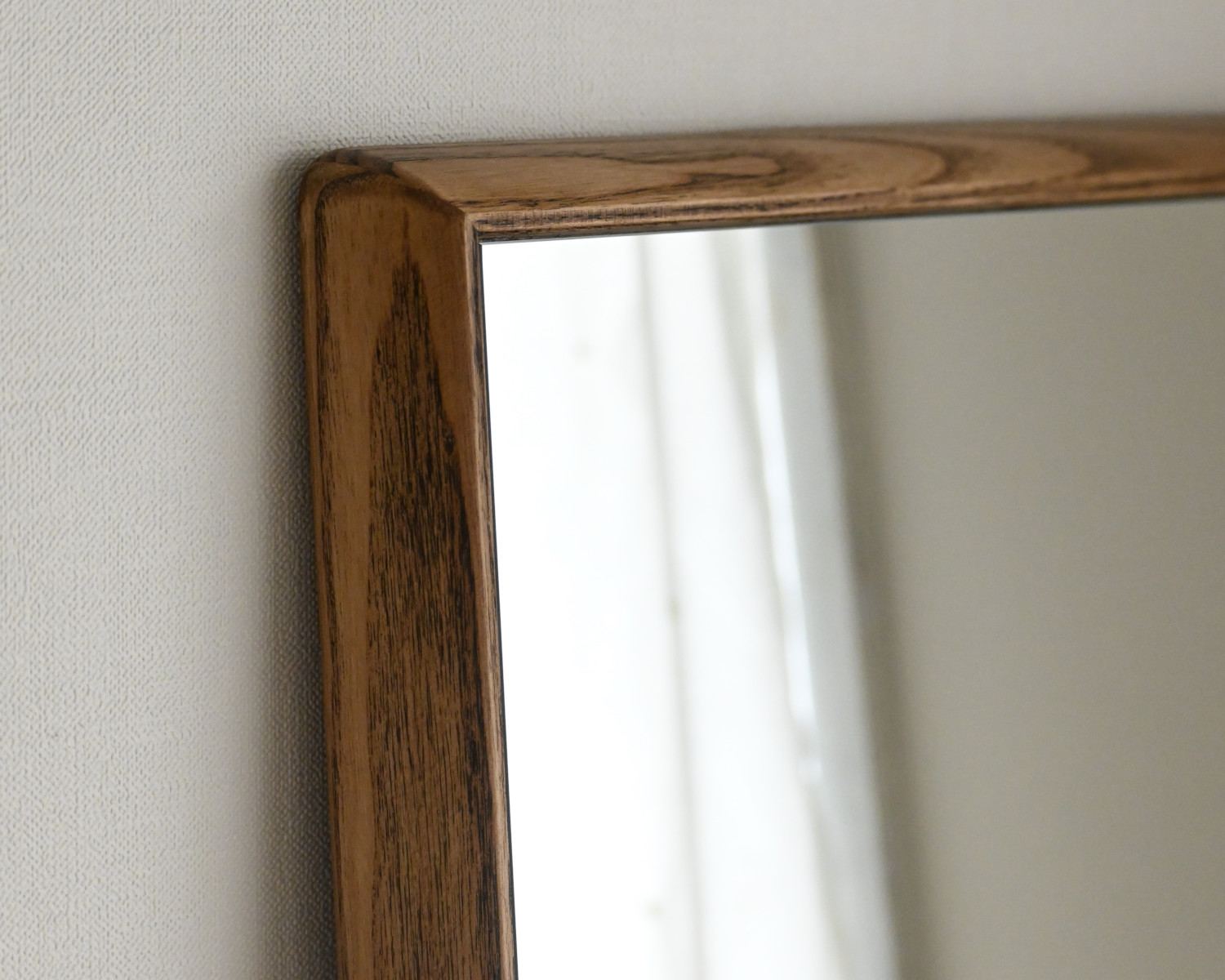 ステラ ウォールミラー ホワイトアッシュ W49×74 壁掛け 全身 鏡